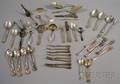 Group of Mostly Gorham Sterling Silver and Silverplated Serving Items