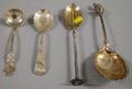 Four Victorian Sterling Silver Serving Items