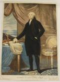 Unframed I Le Petit Handcolored Engraved Portrait George Washington Esq
