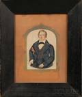 Portrait Miniature of a Young Man
