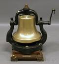 Central Vermont Railroad Steam Locomotive Cast Bronze Bell
