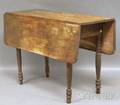Late Federal Birch Dropleaf Table