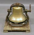 New York Central Railroad Steam Locomotive Cast Brass Bell