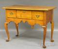 Queen Anne Maple and Cherry Lowboy