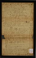 Framed 1803 Bill of Lading for the Good Ship Fortune