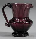 Amethyst Blown Glass Creamer