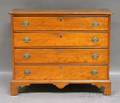 Federal Birch Fourdrawer Chest
