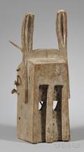 Dogon Painted Carved Wood Mask