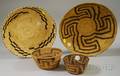 Four Southwest Basketry Items
