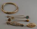 Small Group of Mostly 14kt Gold Jewelry