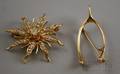 Two 14kt Gold Brooches