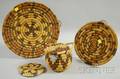 Six Hopi Basketry Items