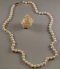 Two Pearl Jewelry Items