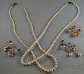 Group of Cultured Pearl Jewelry