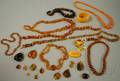 Large Group of Amber Jewelry