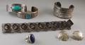 Small Group of Mostly Native American Silver Jewelry