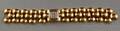 Heavy 18kt Gold and Diamond Bracelet