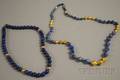 Two Lapis Lazuli Beaded Necklaces