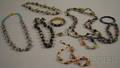 Group of Enamel Beaded Necklaces and Bangles