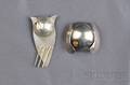 Two Sterling Silver Brooches JoPol