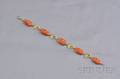 14kt Gold and Coral Bracelet