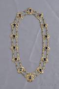 Renaissance Revival SilverGilt Necklace AustriaHungary