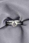Platinum and Diamond Solitaire Tiffany  Co