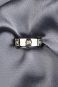 18kt White Gold and Diamond Love Band Cartier