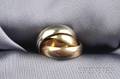 18kt Tricolor Gold Trinity Ring Cartier