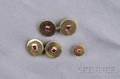 18kt Gold and Ruby Cuff Links and Tie Tack Cartier Paris