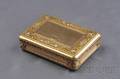 Antique 14kt TriColor Gold Box