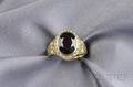 14kt Gold and Garnet Ring Larter  Sons