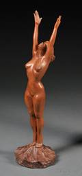 Figural Wood Sculpture