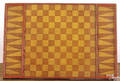 Parquetry and polychromed gameboard late 19th c
