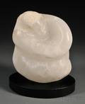 White Marble Sculpture by Levin