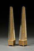 Pair of Decorative Obelisks