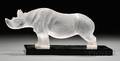 Lalique Rhinoceros Figure