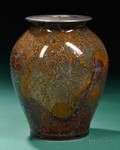 Agate Vase Attributed to Steuben