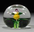 Lundberg Studios Orchid Paperweight