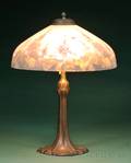 Reversepainted Table Lamp