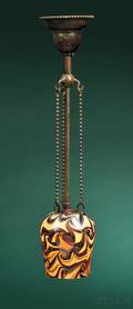 Hall Fixture Attributed to Tiffany