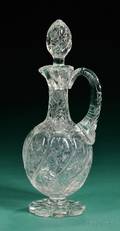 Stourbridge Rock Crystal Decanter