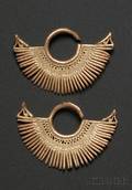 PreColumbian Gold Ear Ornaments