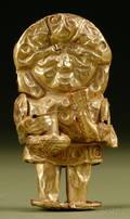 PreColumbian Gold Figure