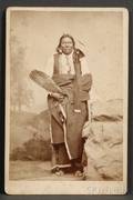 Cabinet Card of a Sioux Chief