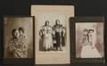 Three Photographs of American Indian Women