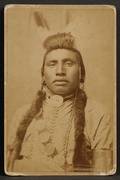 Cabinet Card of a Plains Indian Man