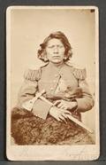Carte de Visite of a Pawnee Scout