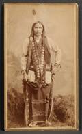 Cabinet Card of a Plains Indian Man