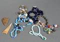 Lot of Plains Trade Bead Adornments